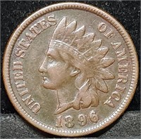1896 Indian Head Cent, Nice