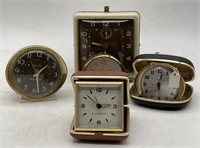(N) Vintage Clocks including Westclox, Baby Ben