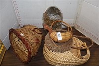 ASSOTED NEW WICKER BASKETS