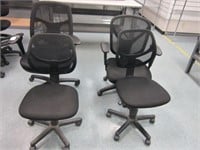 4 OFFICE CHAIRS