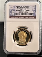 2009S Taylor Dollar NGC PF 69 Ultra Cameo