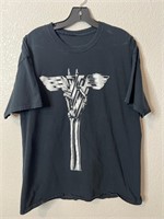 Van Halen Skeleton Hand Band Shirt