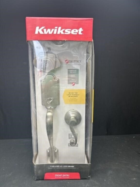 Kwikset front entry door knob/ lockSet