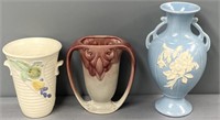 Art Pottery Vases incl 2 Weller Vases