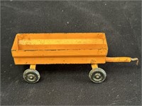 Metal Orange Wagon