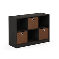 Furinno Basic 3x2 Cube Storage Bookcase Organizer