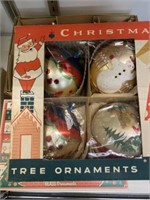 Vintage Mercury Glass Ornaments