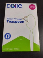 Dixie Heavy Weight Plastic Teaspoon