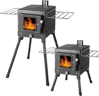 Portable Camping Wood Stove With Chimney
