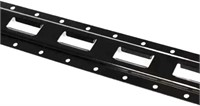 Four 8-ft E-Track Rails, Vertical Powder Coated