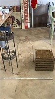 Plant stands, egg crate