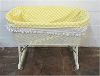 Wicker Baby Bassinet