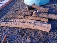 black walnut logs