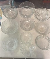 GLASSWARE ITEMS-ASSORTED