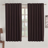 Turquoize Blackout Curtains 63 Inch Length Rod Poc
