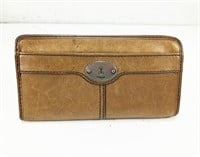 Fossil Tan Natural Leather Wallet