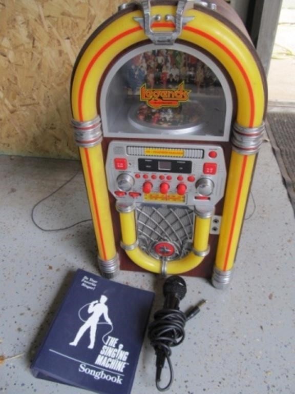 Legendz Nostalgia "Jukebox" Karaoke Machine Stereo