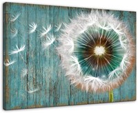 24x36 Inch Canvas Dandelion Wall Art