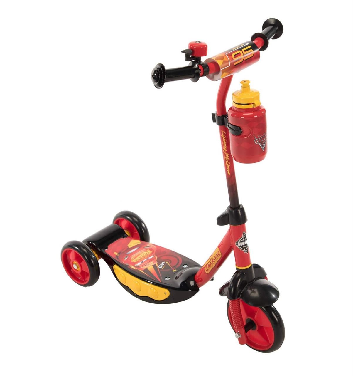 Huffy Disney Pixar Cars Preschool Scooter with Lig