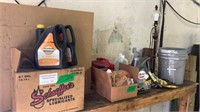 Gas Cansm 5w-30 Oil, Lamp, Bucket, Gloves, 6