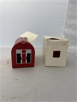 IH Mini Mail Box Coin Bank in Box 6"