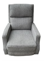 Grey Fabric Pushback Recliner *pre-owned/not