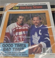 1991 Hockey News with Yzerman and Clark