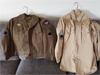 (2) Vintage Military Jackets