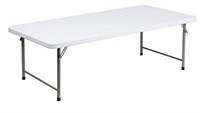 Premium Quality Kid's White Folding Table