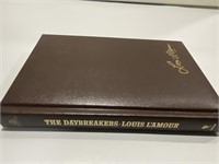 Louis L’Amour collection hard cover bound book -