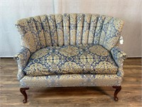 Blue Tapestry George II Style Sofa