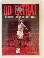 MICHAEL JORDAN UD EXTRA CARD-BULLS #1