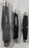 Lot (3)  of Collectable  Pocket Knives