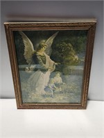 Vintage Angel Framed Print