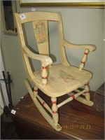 Antique Childs Rocking Chair