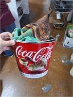 Coke bucket and table cover