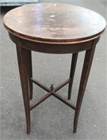 Round Occasional Table 17 1/2" Dia X 26" H