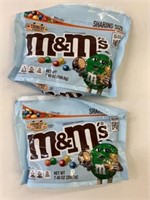 2x 209g Bags M&M's Crunchy Cookie Chocolate Candy