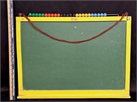 Vintage Chalkboard w Abacus-SWEDEN