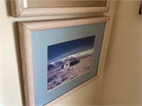 (5) framed photos of the west