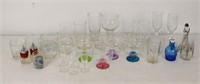 COLLECTION OF HOUSEHOLD GLASSWARE