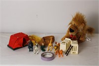 VINTAGE FISHER PRICE ZOO ANIMAL COLLECTION