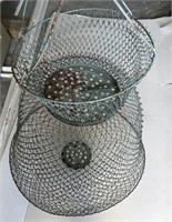 Vintage Maillinox Fishing Metal Net Bait 24" M