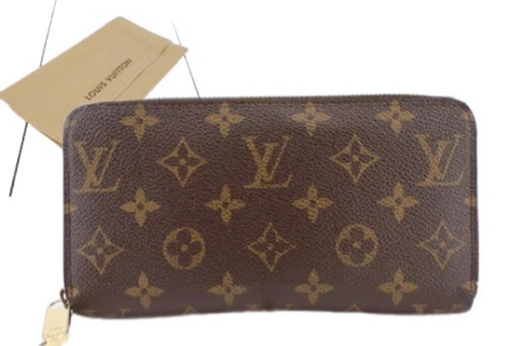 Louis Vuitton Monogram Long Zippy Wallet