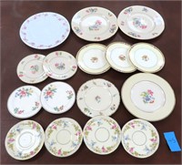 NO SHIP: Vintage Plates and Saucers