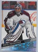 Pavel Francouz UD Young Guns Rookie card