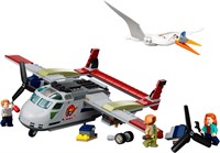 LEGO Jurassic World Quetzalcoatlus Plane Ambush$46