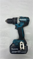 Makita electrical drill with battery