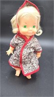 VTG IDEAL Belly Button Baby Doll Side Glancing