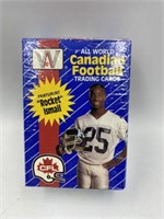 1991 ALL WORLD CFL FOOTBALL FACTORY SEALED SET
